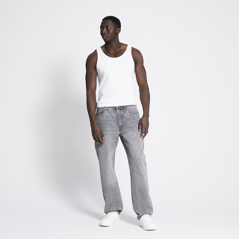Relaxed straight jeans "Seattle" Grey 2